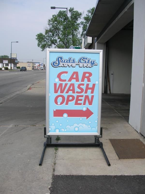 AF008 - Custom A-Frame for Auto Dealerships & Services 