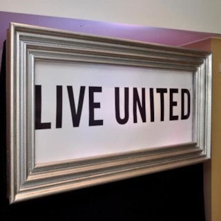 WF008 - Custom Wall Mount Frame for Non-Profits & Associations