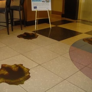 FC006 - Custom Floor Graphic for Hospitality & Lodging