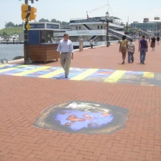 FC011 - Custom Floor Graphic for Entertainment