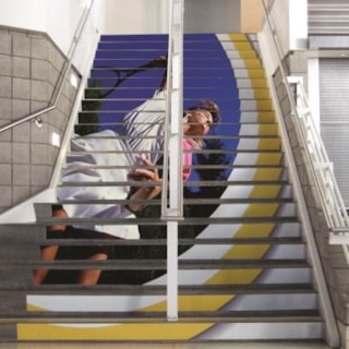 FC021 - Custom Floor Graphic for Entertainment