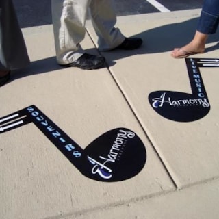 FC025 - Custom Floor Graphic for Entertainment