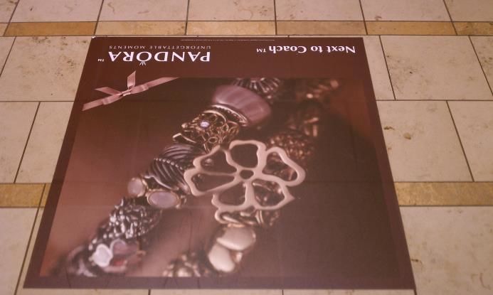 FC027 - Custom Floor Graphic for Retail