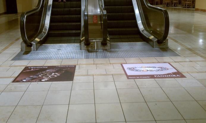 FC029 - Custom Floor Graphic for Retail