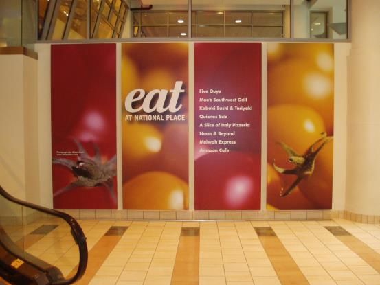 WG002 - Custom Wall Graphic for Retail