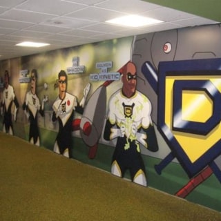 WM001 - Custom Wall Mural for Property Management