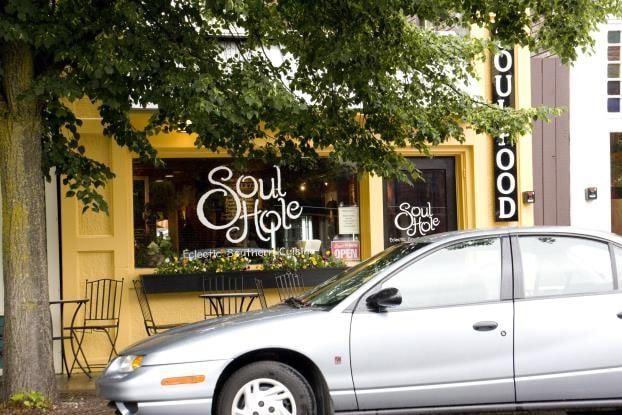 WIN061 - Custom Window Graphic for Restaurant