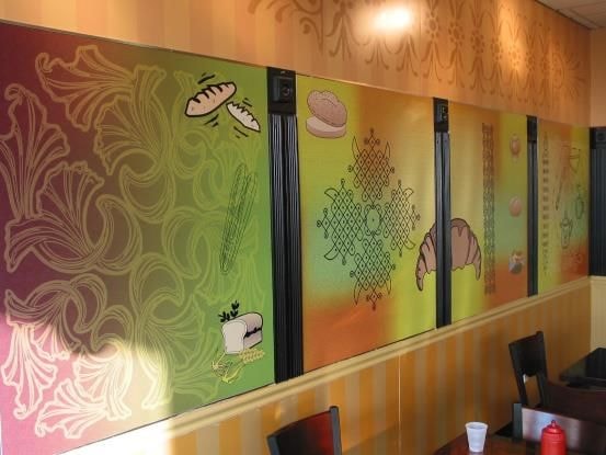 WIN203 - Custom Window Graphic for Restaurant