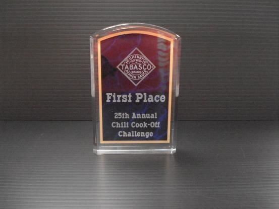 AT003 - Custom Award for Restaurant