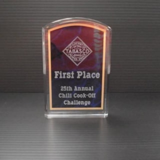 AT003 - Custom Award for Restaurant