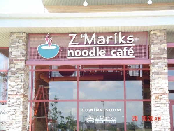 CL001 - Custom Channel Letters for Restaurant