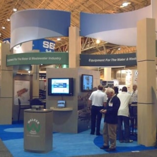 MOD011 - Custom Trade Show Exhibit for Manufacturing
