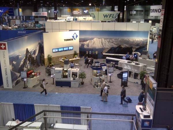 MOD023 - Custom Trade Show Exhibit for Manufacturing