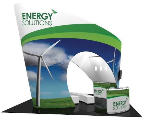 MOD034 - Custom Trade Show Exhibit for Professional Services