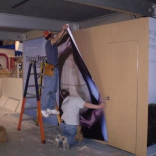 MOD054 - Custom Trade Show Exhibit for Manufacturing