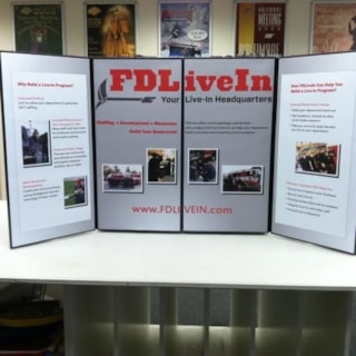 TD008 - Custom Table Top Display for Professional Services