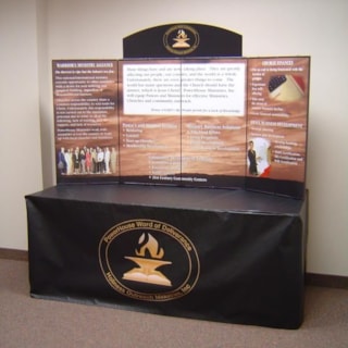 TD009 - Custom Table Top Display for Religious Organizations