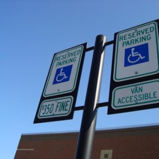 PARK001 - Custom Parking Sign for Property Management