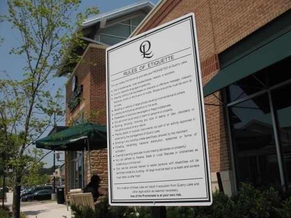 SAFE014 - Custom Safety Signage for Property Management