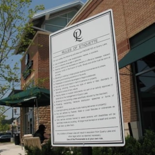 SAFE014 - Custom Safety Signage for Property Management