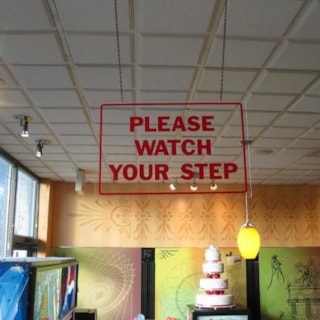 SAFE018 - Custom Safety Signage for Restaurant