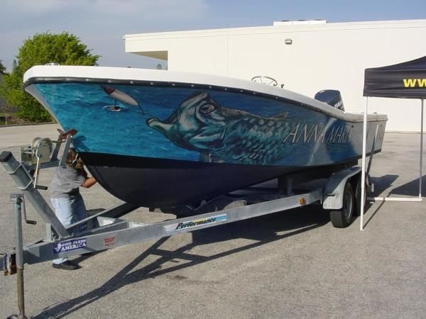 Boat Lettering and Decals