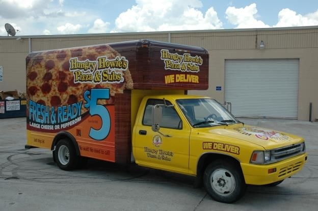 PART118 - Custom Partial Wrap for Restaurant