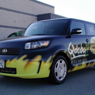 PART119 - Custom Partial Wrap for Restaurant