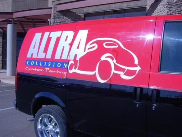 VL233 - Custom Vehicle Lettering for Auto Dealerships & Services