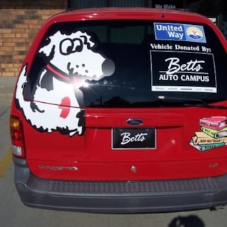 VL009 - Custom Vehicle Lettering for Non-Profits & Associations