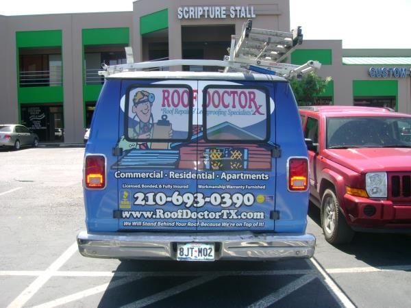 VL055 - Custom Vehicle Lettering for Service & Trade Organizations