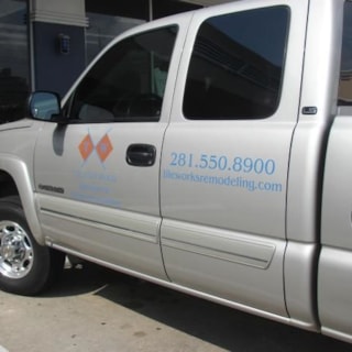 VL148 - Custom Vehicle Lettering for Construction