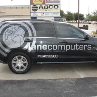 VL160 - Custom Vehicle Lettering for Professional Services