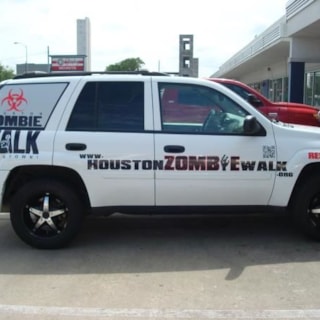 VL163 - Custom Vehicle Lettering for Entertainment