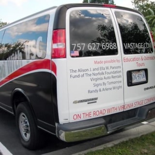 VL184 - Custom Vehicle Lettering for Entertainment