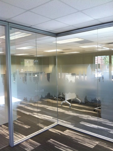 Experiential Graphic Design XGD Conference Room Privacy Film