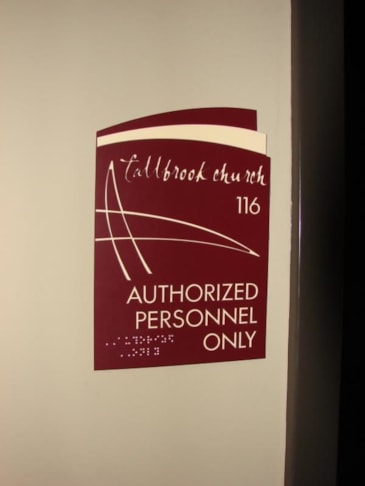 ADA017 - Custom ADA & Wayfinding for Religious Organizations 