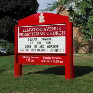 CLS011 - Custom Changeable Letter Sign for Religious Organizations