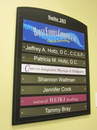 DIR004 - Custom Directory Sign for Property Management