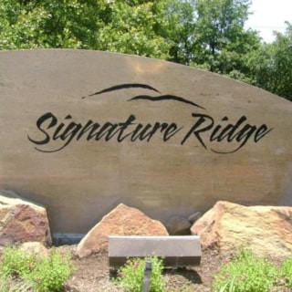 MON020 - Custom Monument Sign for Property Management