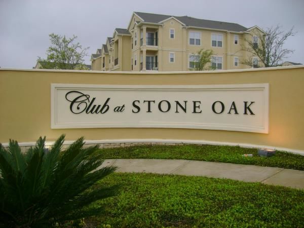 Custom Monument Sign for Property Management