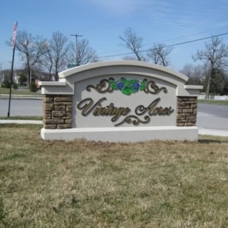 MON033 - Custom Monument Sign for Property Management