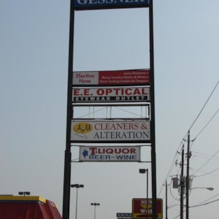 PYL001 - Custom Pylon Sign for Property Management