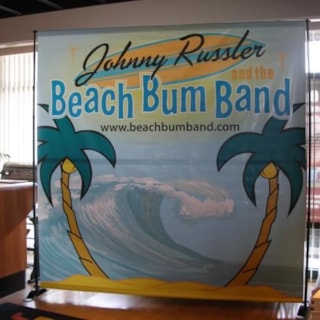 BS008 - Custom Banner Stand for Entertainment