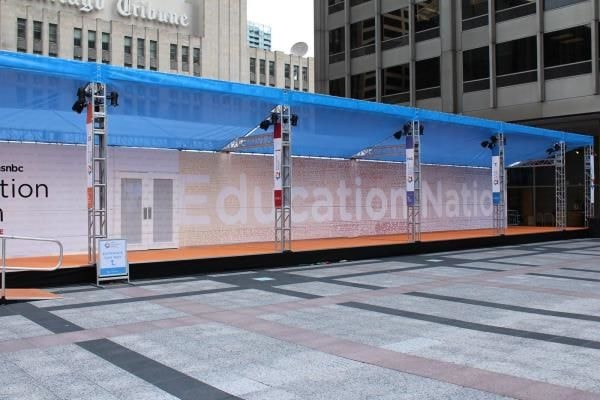 MESH008 - Custom Mesh Banner and Building Wrap for Education