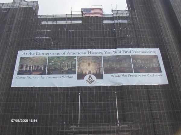 MESH019 - Custom Mesh Banner and Building Wrap for Non-Profits & Associations 