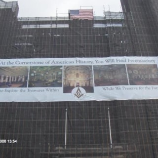 MESH019 - Custom Mesh Banner and Building Wrap for Non-Profits & Associations