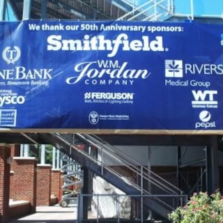 MESH020 - Custom Mesh Banner and Building Wrap for Education