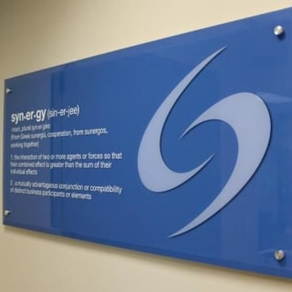 ACR018 - Custom Acrylic Display for Professional Services