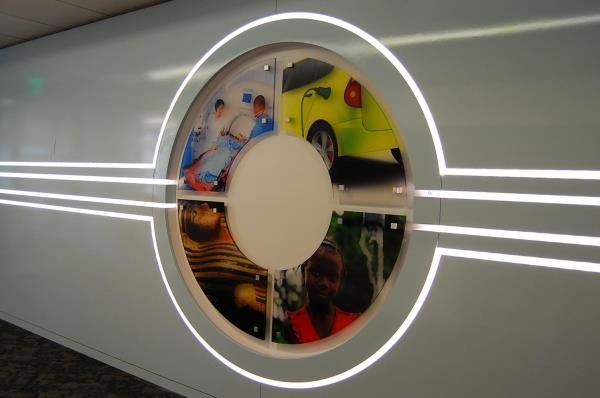 ACR048 - Custom Acrylic Display for Interior Design